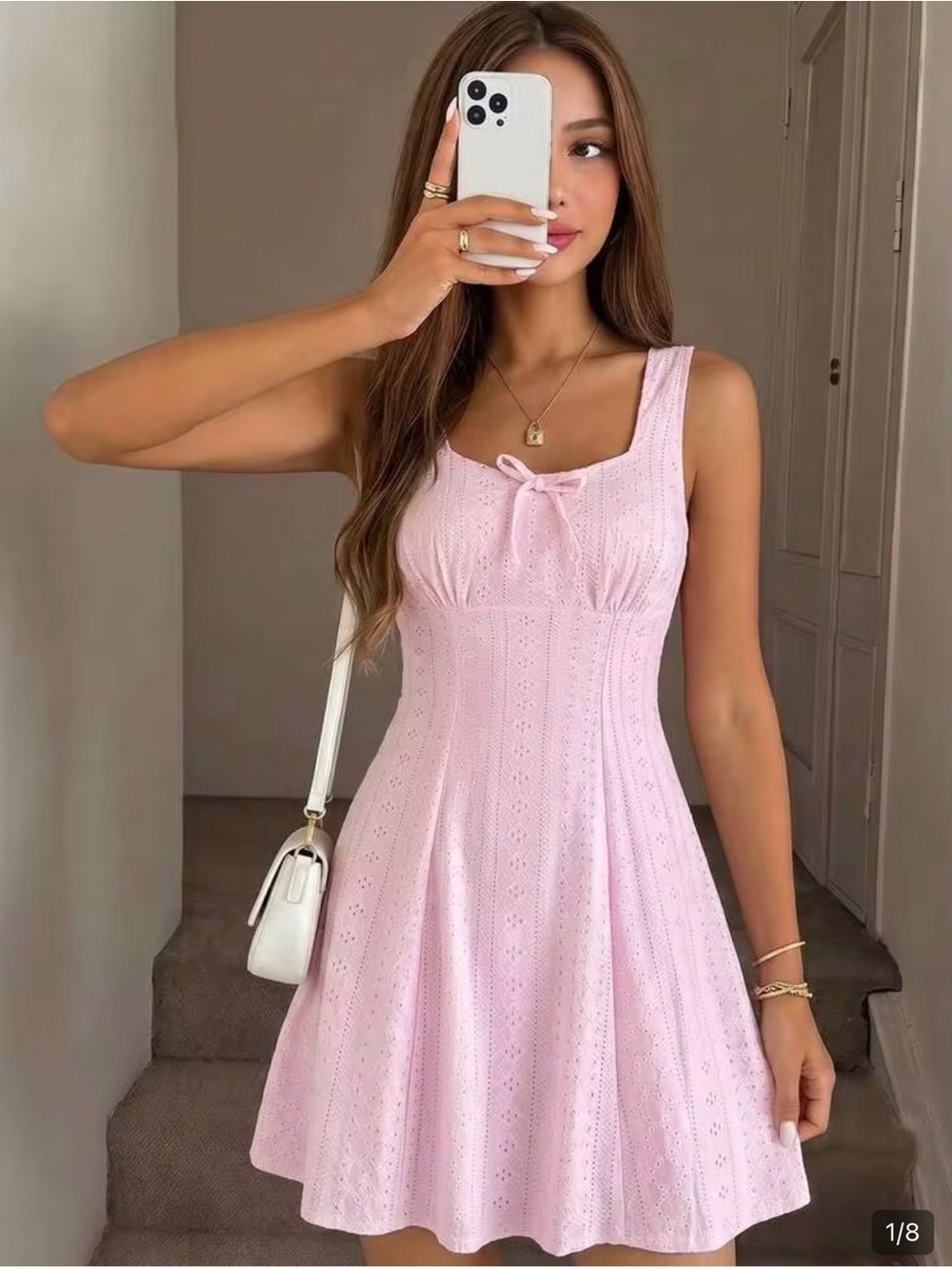 Shein Eyelet Mini Dress S. 5/$25